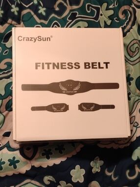 Black Fitness Belt EMS